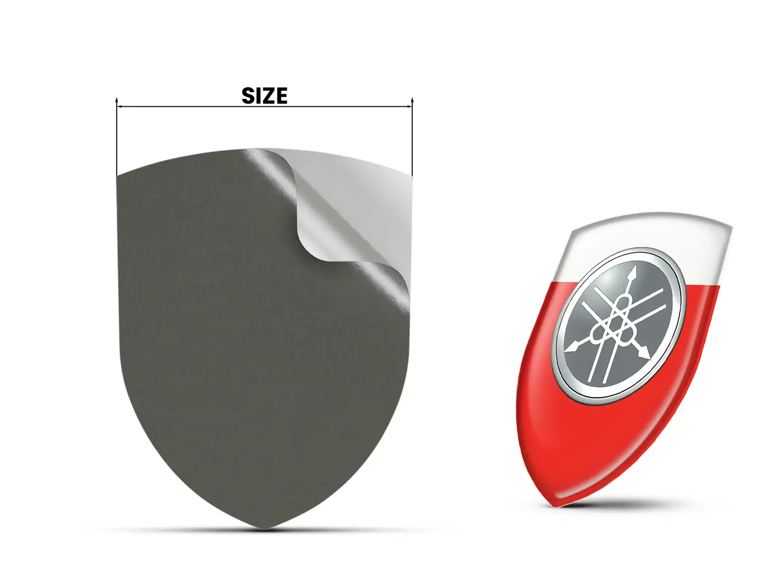 Yamaha Stickers Logo Affaires Design Max Course Premium